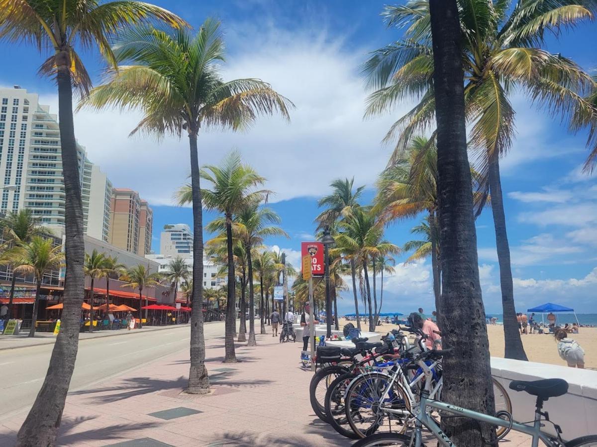 Apts With Backyard Near Fort Lauderdale Beach, Nightlife, Cruise Port, Airport Exteriör bild